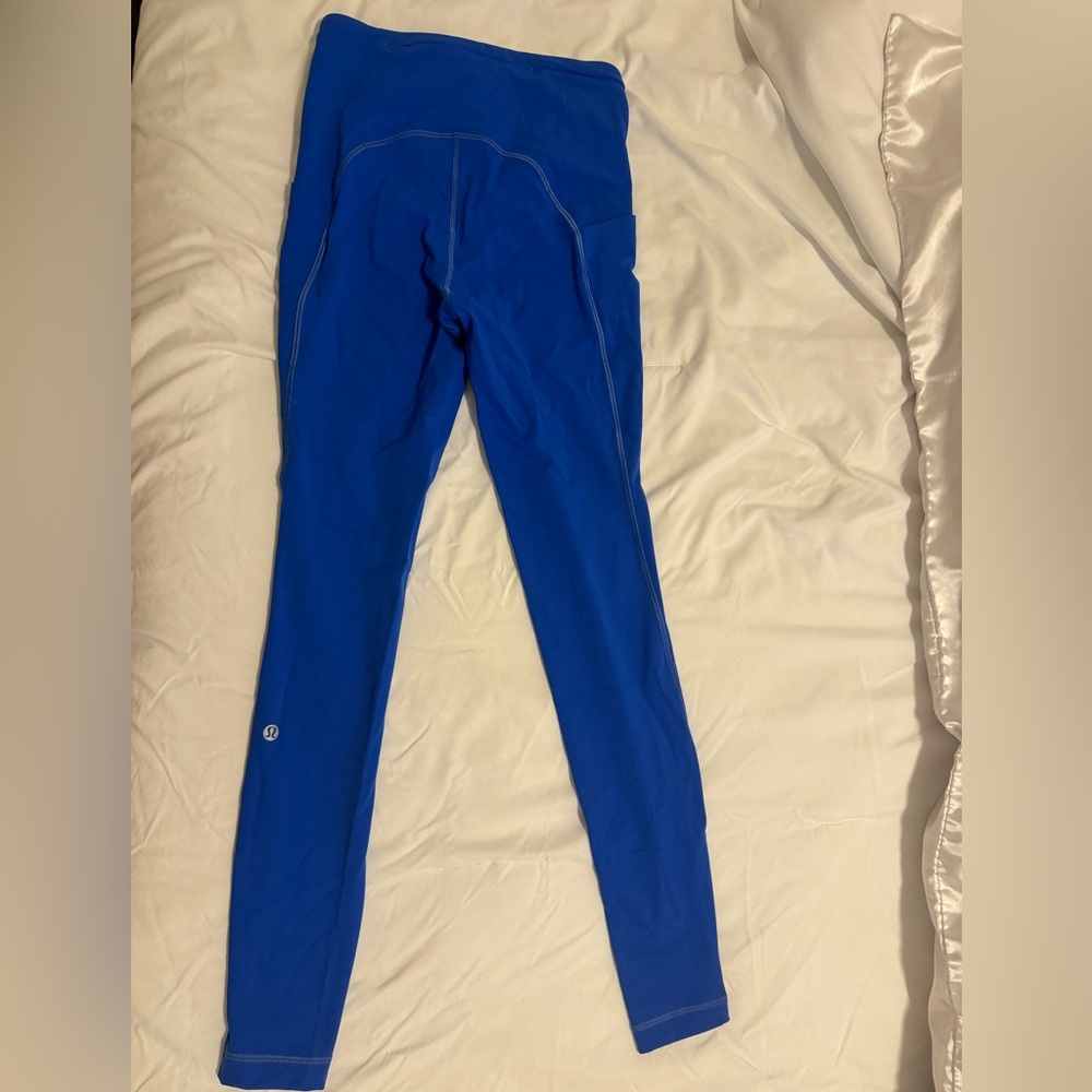lululemon athletica swift speed 28” Blue Leggings
